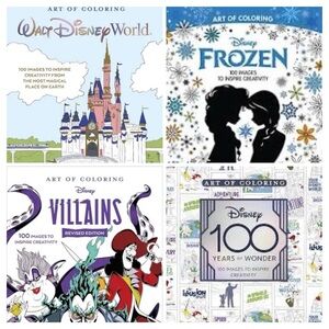 NEW: Art of Coloring Disney Collection